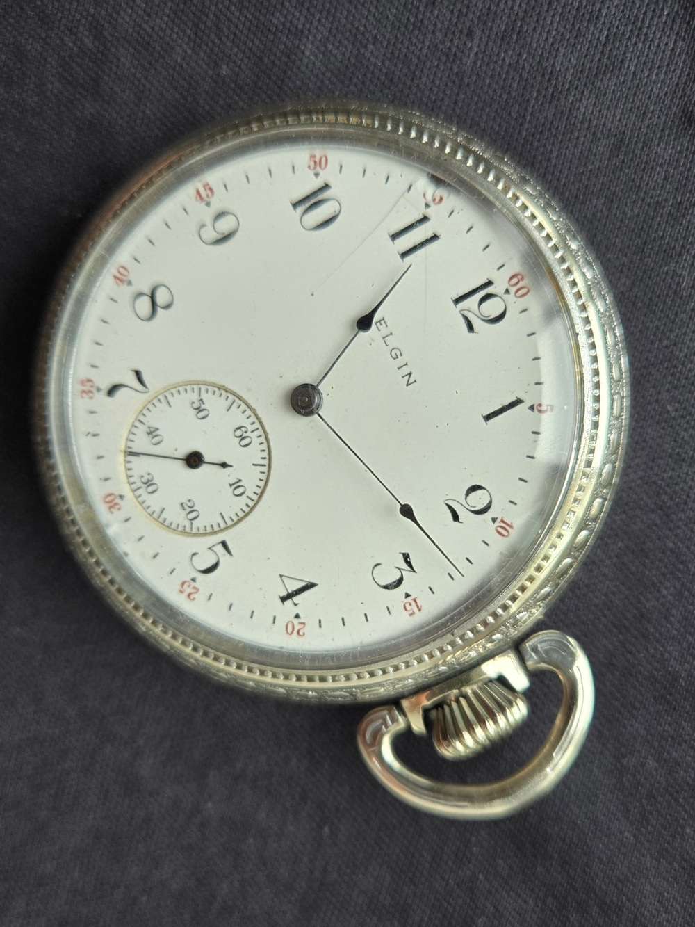 Vintage 1911 Elgin Pocket Watch 16s 17-Jewel Grade 386